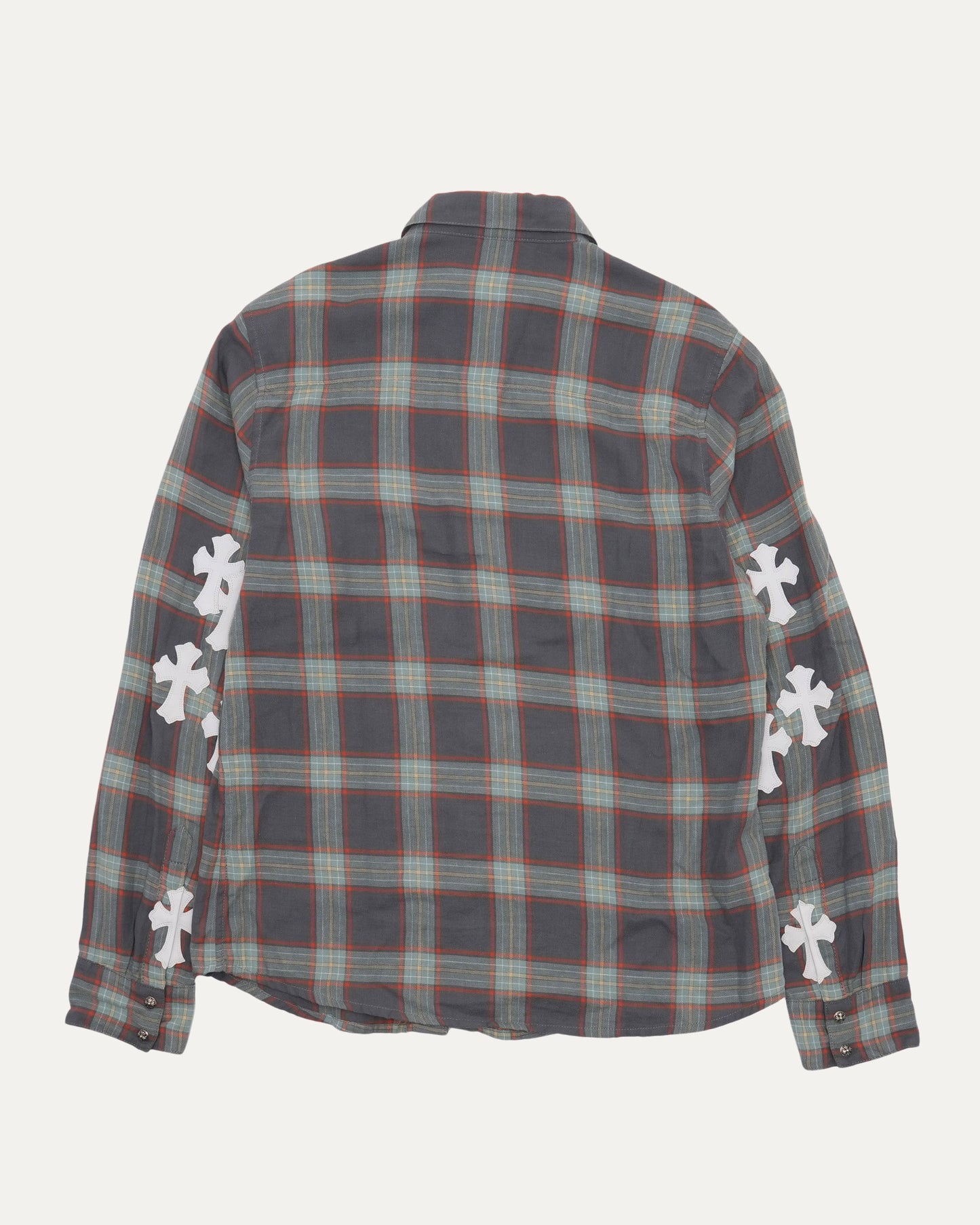 Cross Patch Flannel Shirt