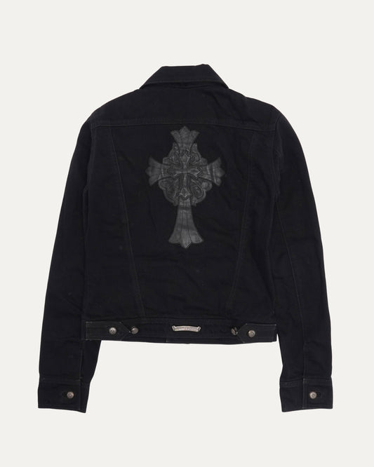 Hairy Cross Patch Denim Type 3 Trucker Jacket