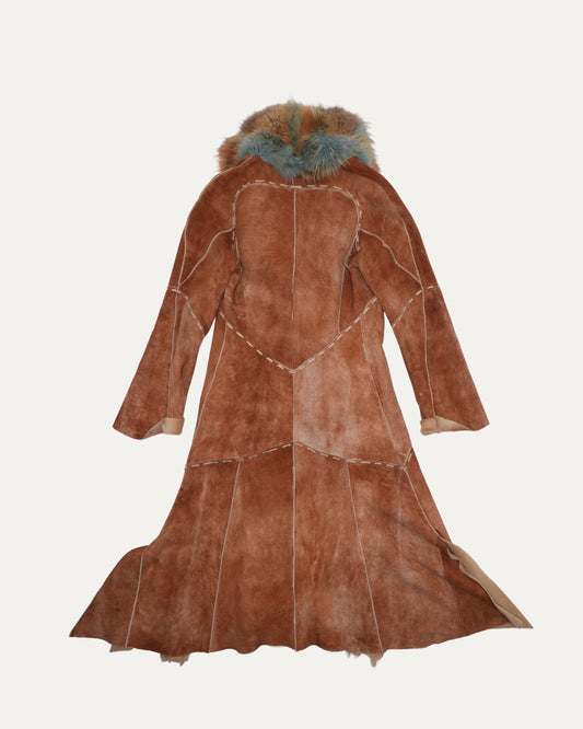 Suede and Fur Coat