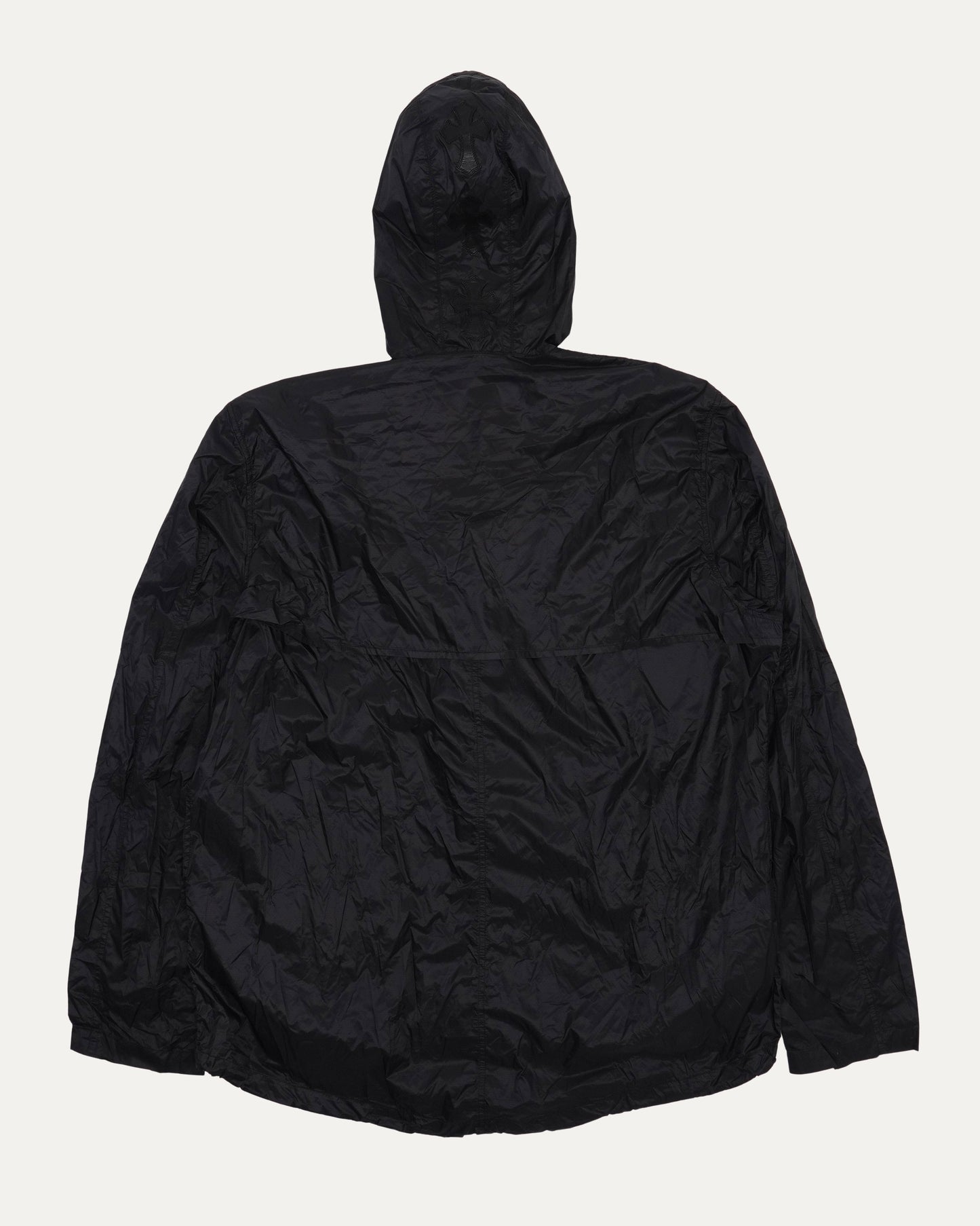 Nylon Cross Patch Parka