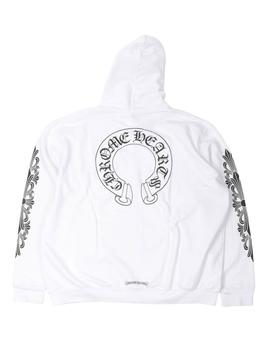 Horseshoe Logo Zip Up Hoodie
