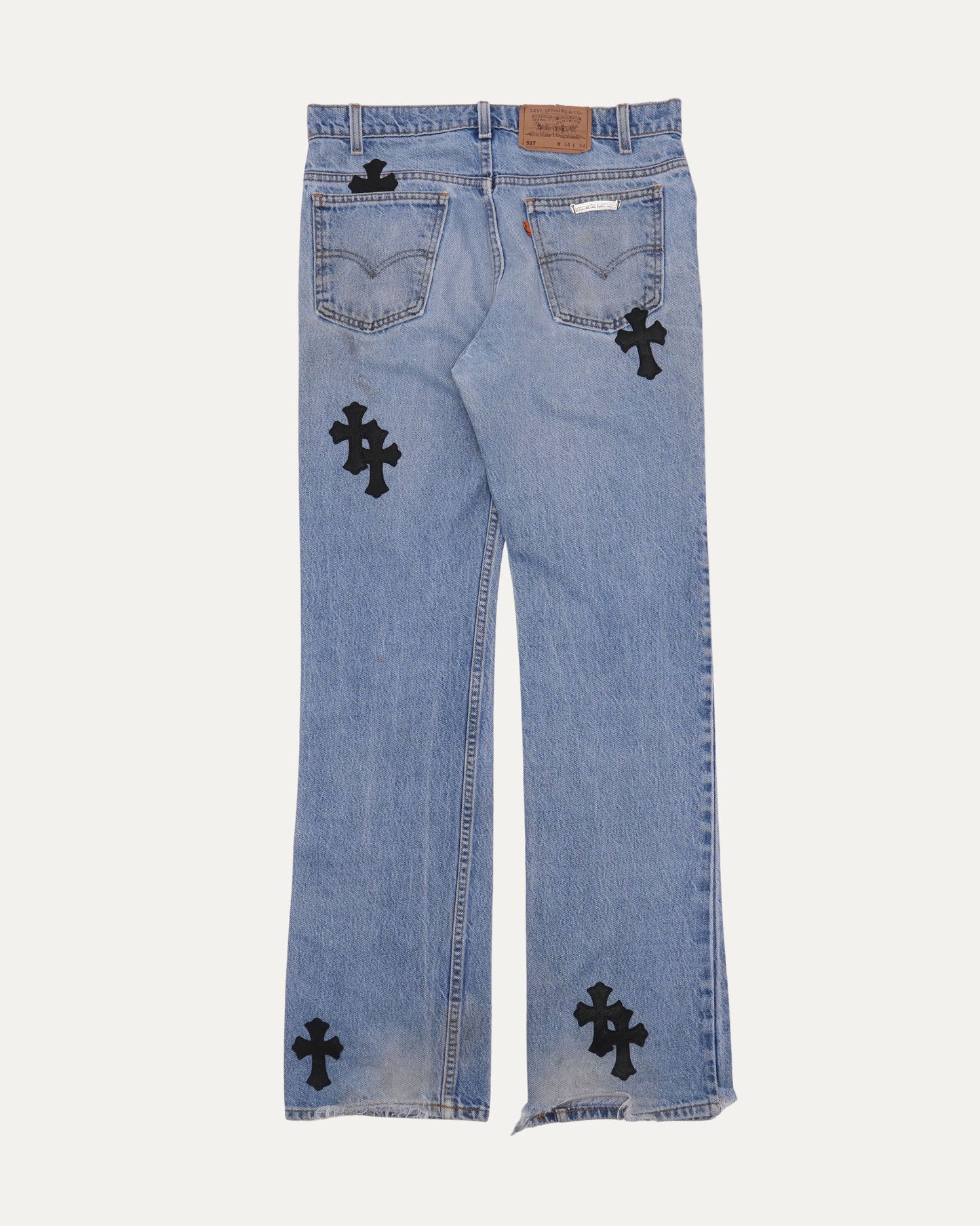 Levis 517 Cross Patch Jeans