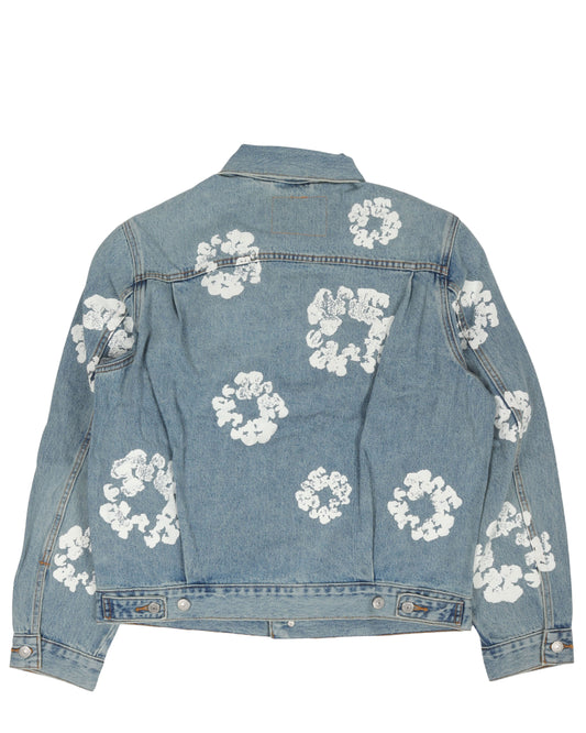 Levi's Cotton Wreath Denim Jacket