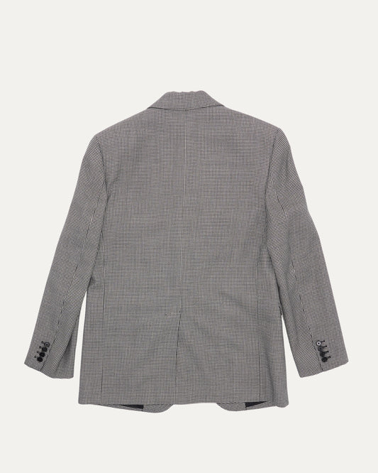 Houndstooth Shawl Collar Suit