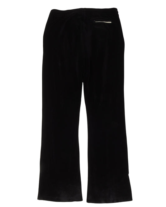 Velour Track Pants