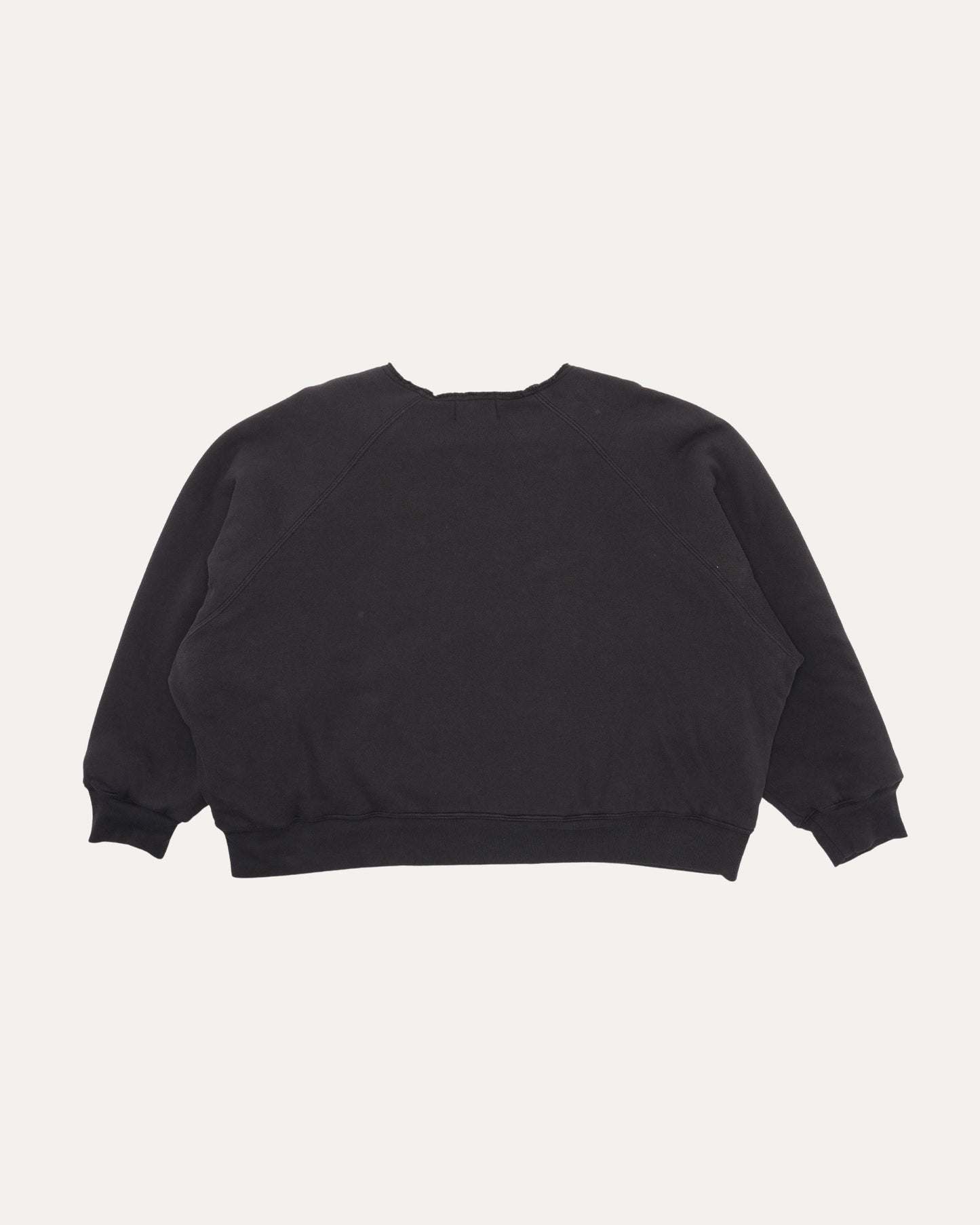 Lined Logo Raglan Sweatshirt