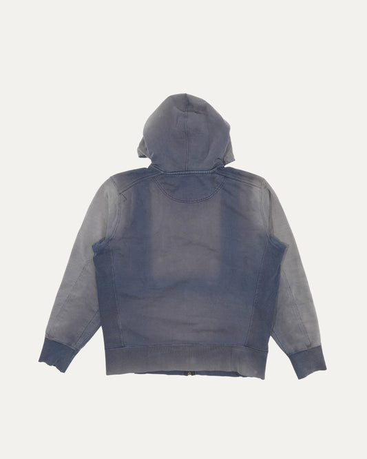 Sun Faded Zip Up Hoodie