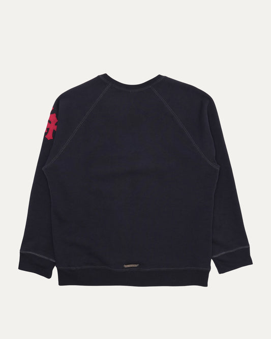 Paper Jam Cross Patch Crewneck Sweatshirt