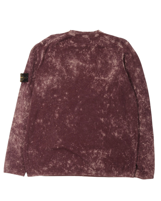 Off-Dye OVD Treatment Garment Dyed Sweatshirt