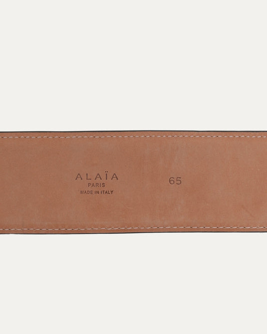 Geometric Buckle Belt