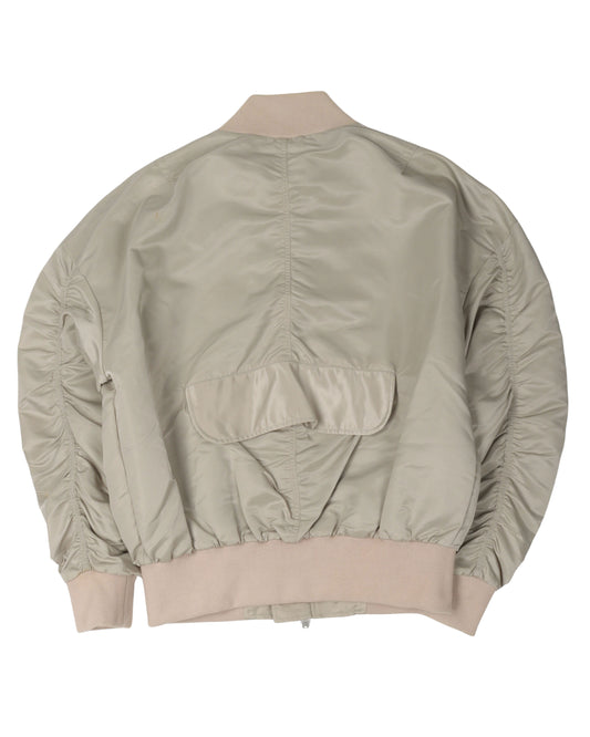 Nylon Bomber Jacket