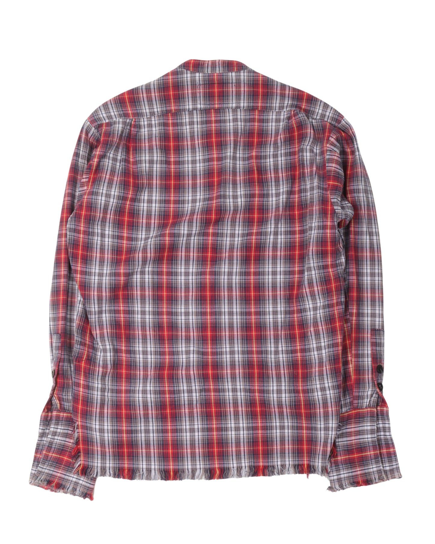 Plaid Flannel Studio Shirt