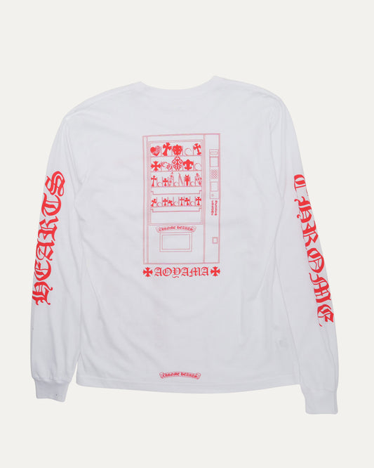 Aoyama Vending Machine Pocket Long Sleeve T-Shirt