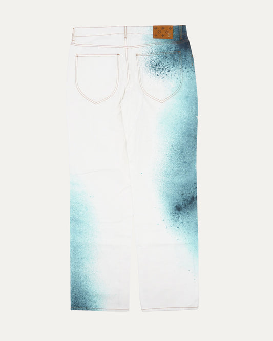 Spray Monogram Jeans