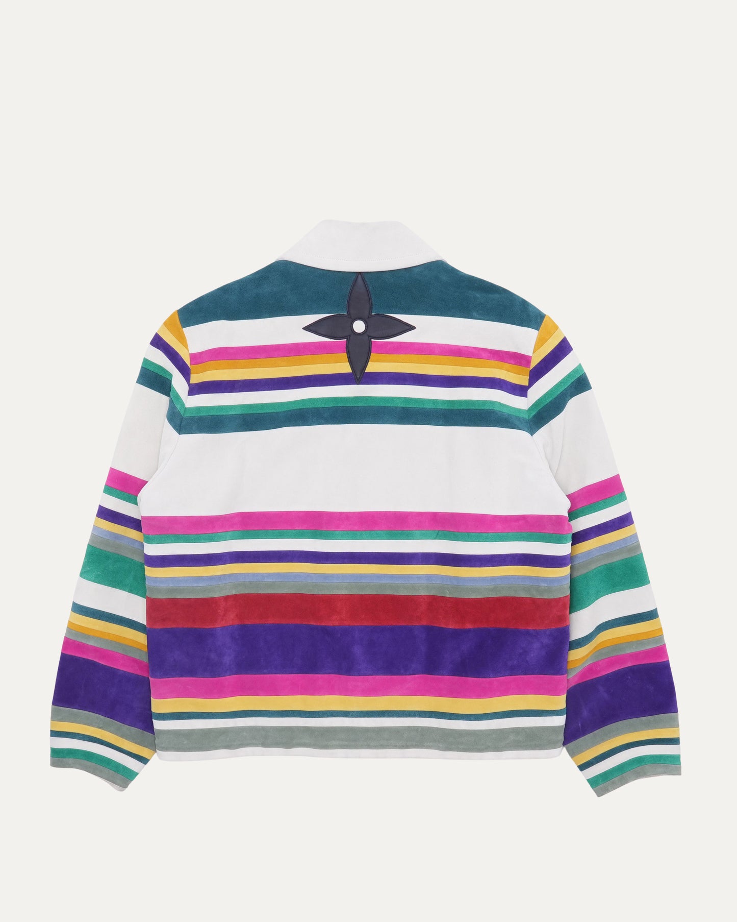 Nubuck Intarsia Admiral Jacket