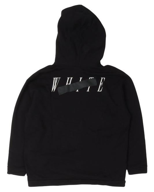 Graffiti Tape Logo Hoodie