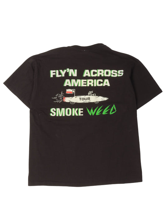 Pantera Fly'N Across America Weed T-Shirt