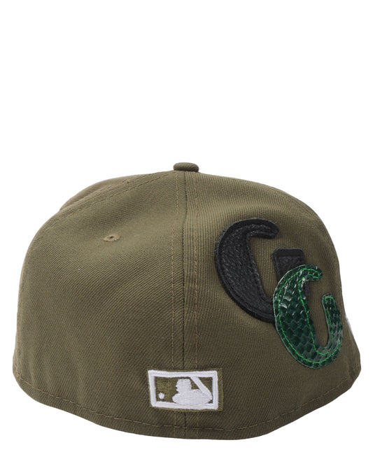 Houston Astros G Patch New Era Fitted Hat