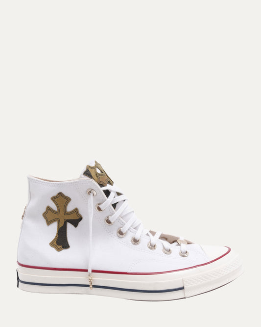 Cross Patch Converse Chuck Taylor Sneakers