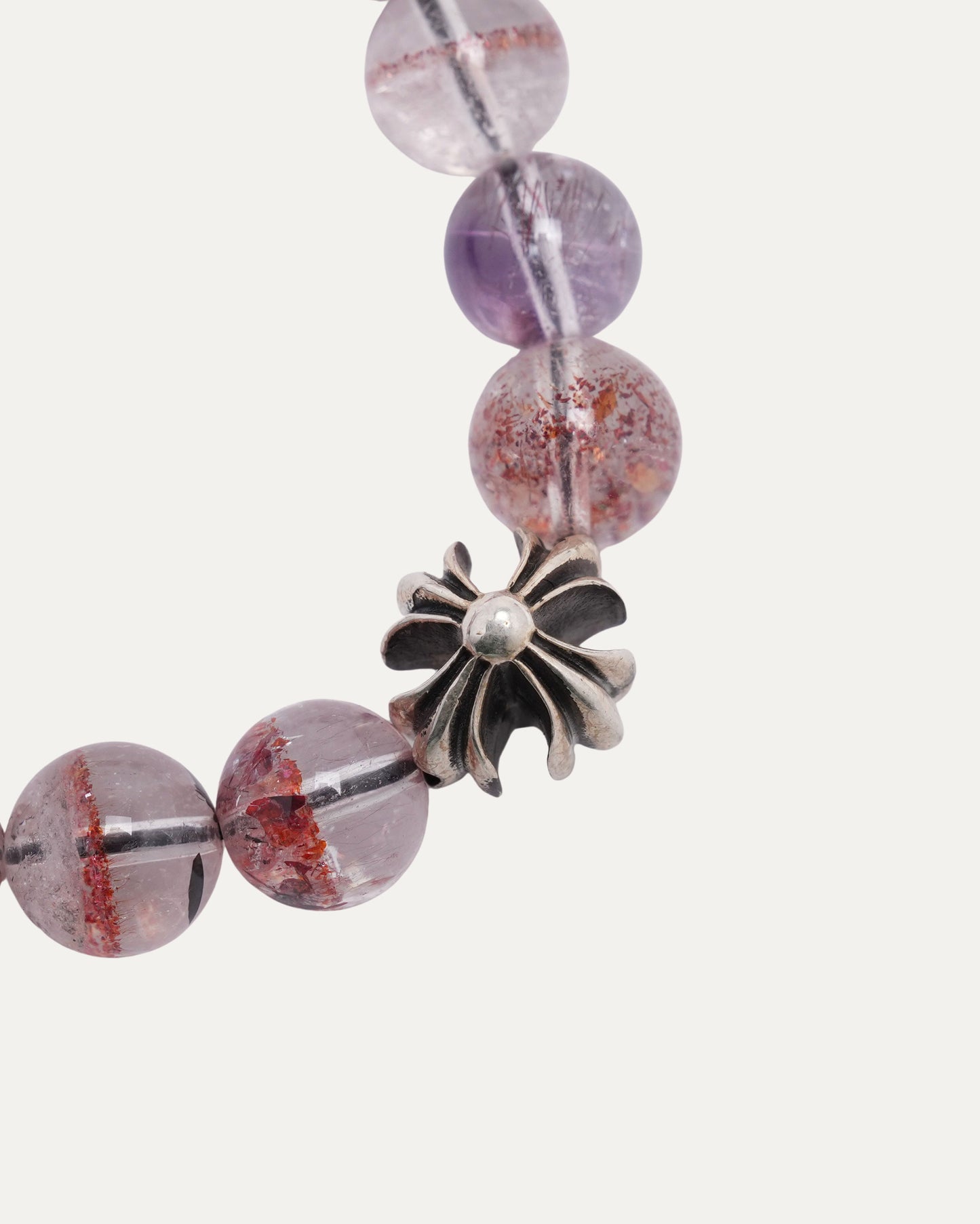 6mm Plus Cross Bead Bracelet