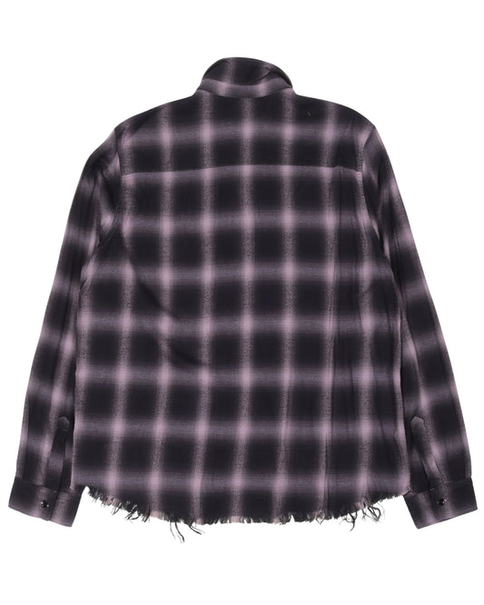 Fade Plaid Pocket Shirt