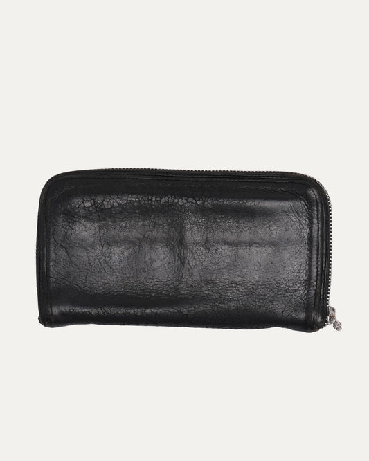 Cemetery Cross Patch Long Zip Wallet