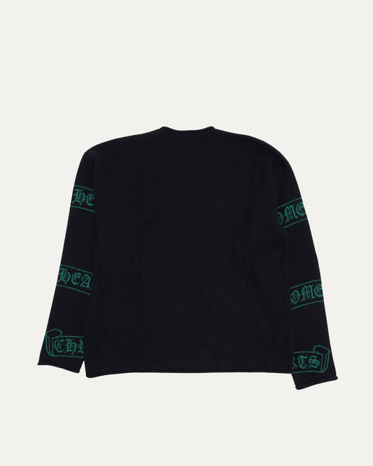 Online Exclusive Cashmere Scroll Logo Sweater