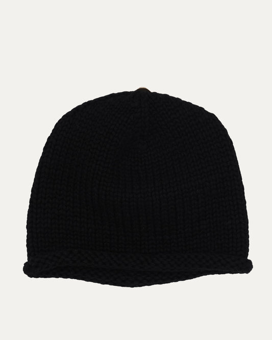 Cashmere Cross Patch Beanie