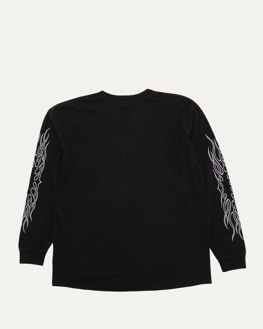 Sevendust Tribal Flame Long Sleeve T-Shirt