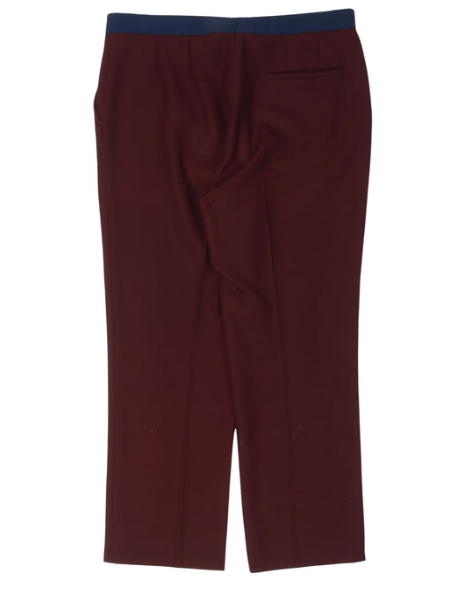 Pleated Wool Trousers