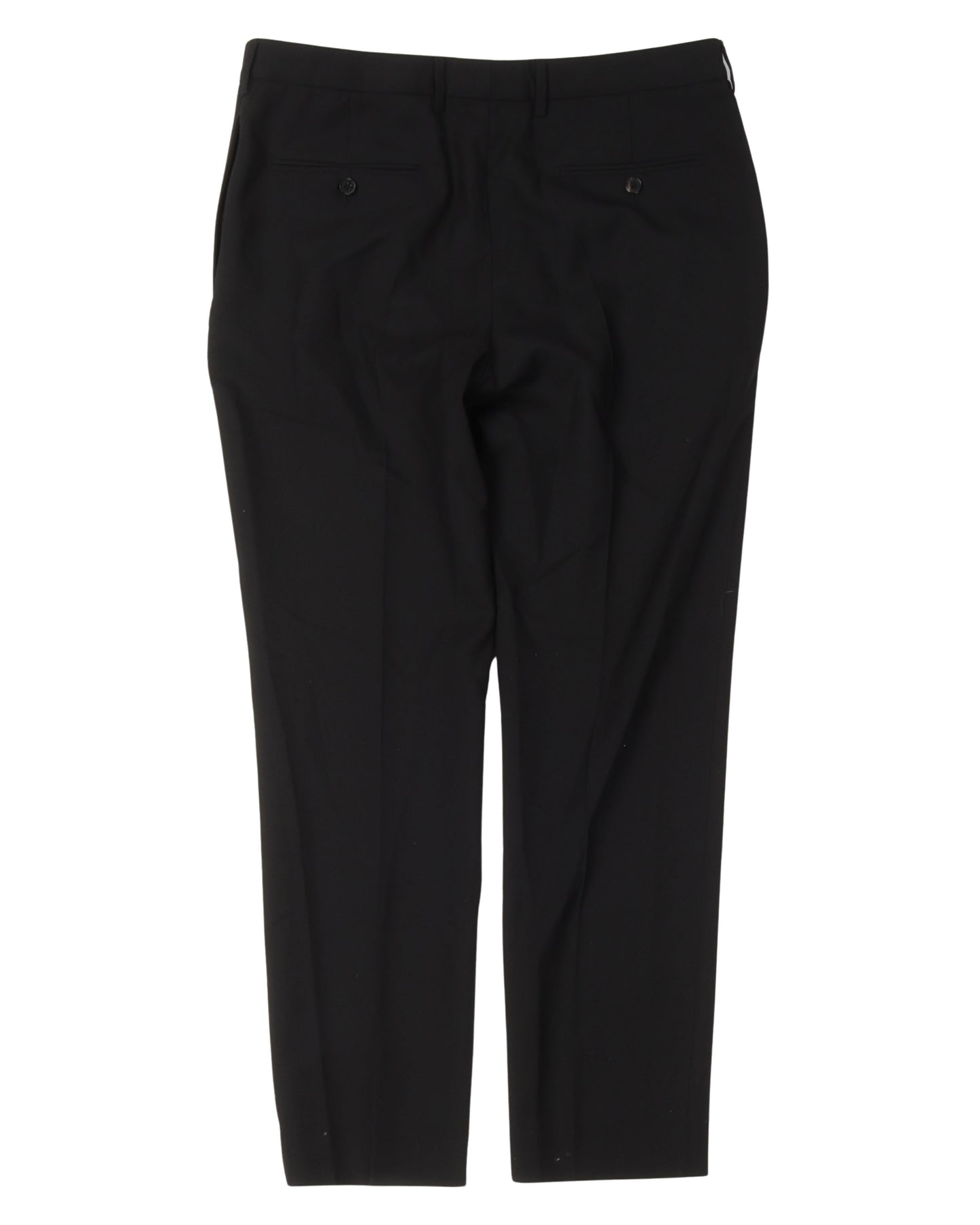 Wool Pleated Trousers