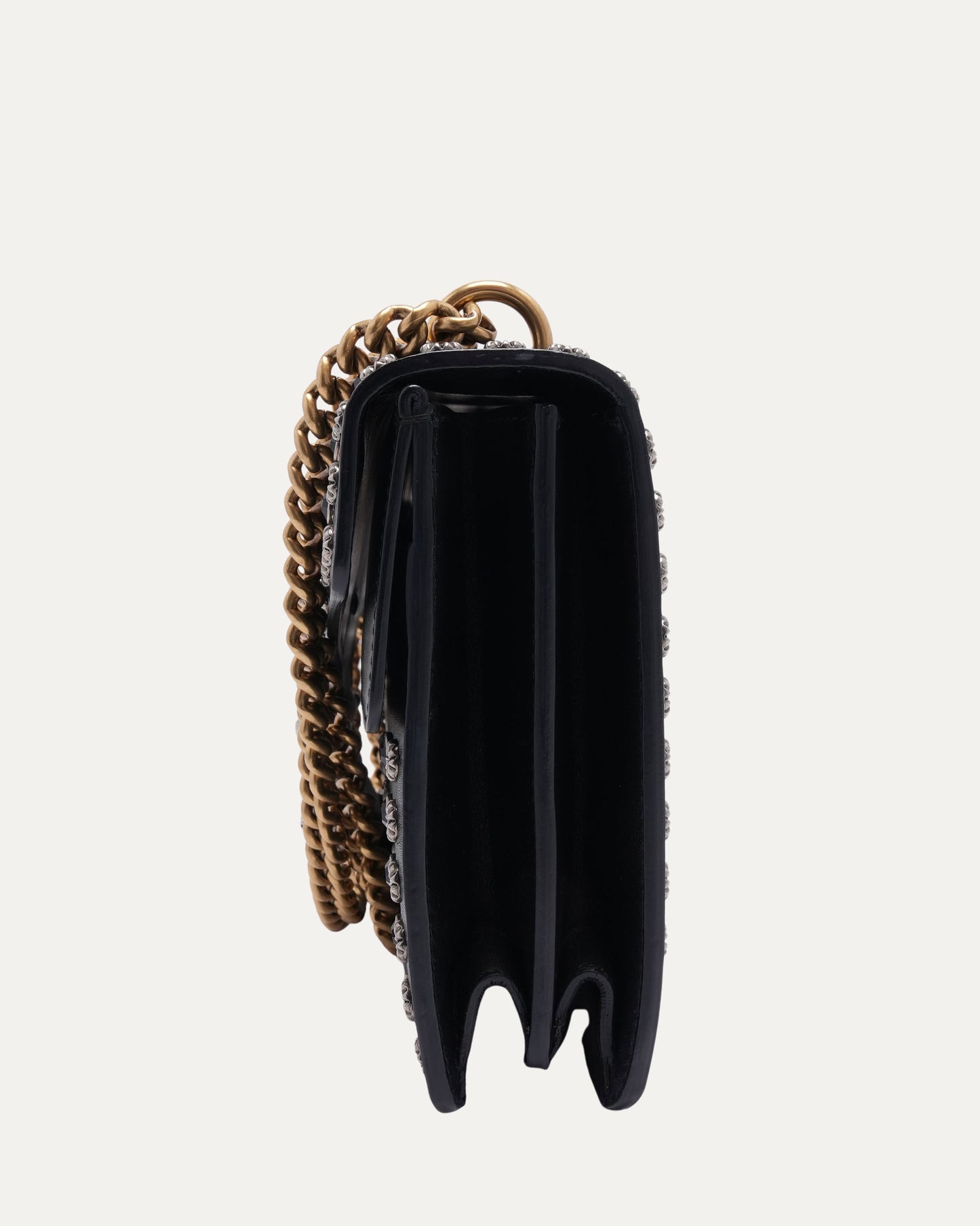 Studded Leather Dionysus Chain Shoulder Bag