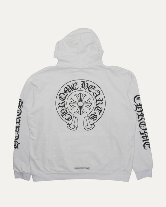 Monogram Vertical Logo Hoodie