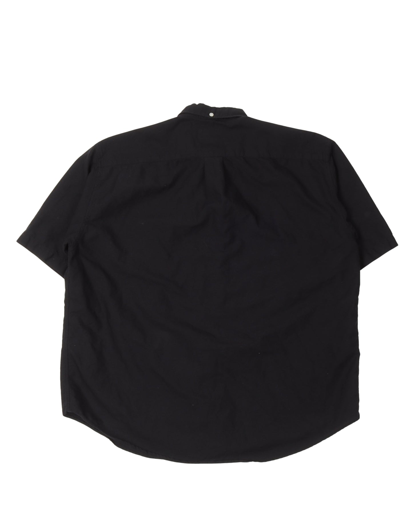 Loose Fit Short Sleeve Oxford Shirt