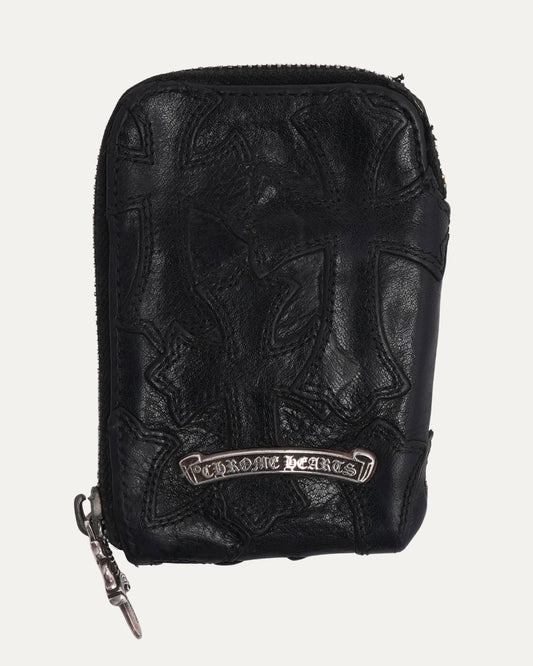 One Trillion Cross Patch Zip Wallet