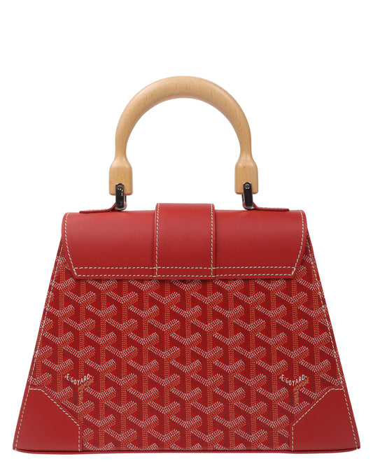 Saigon MM Wood Handle Bag w/ Shoulder Strap