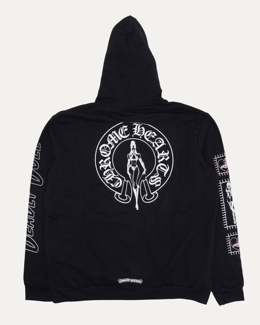 Vine Dagger Deadly Doll Zip Up Hoodie
