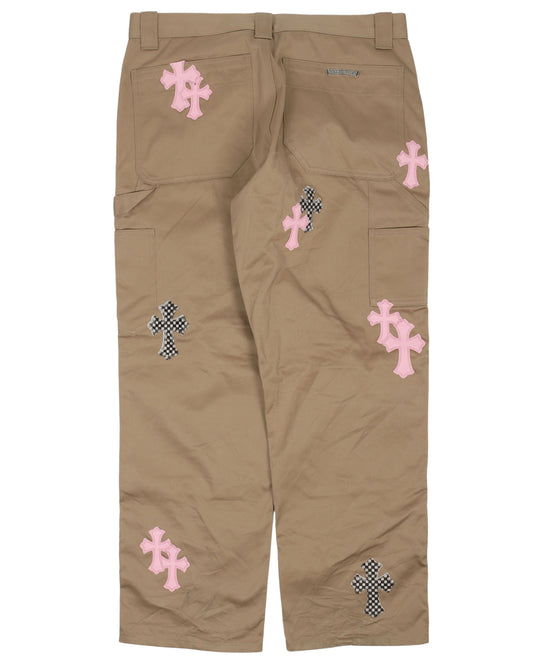 Cross Patch Double Knee Carpenter Pants