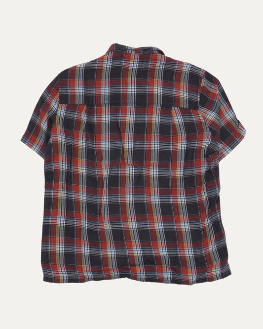 Short Sleeve Plaid Shirt