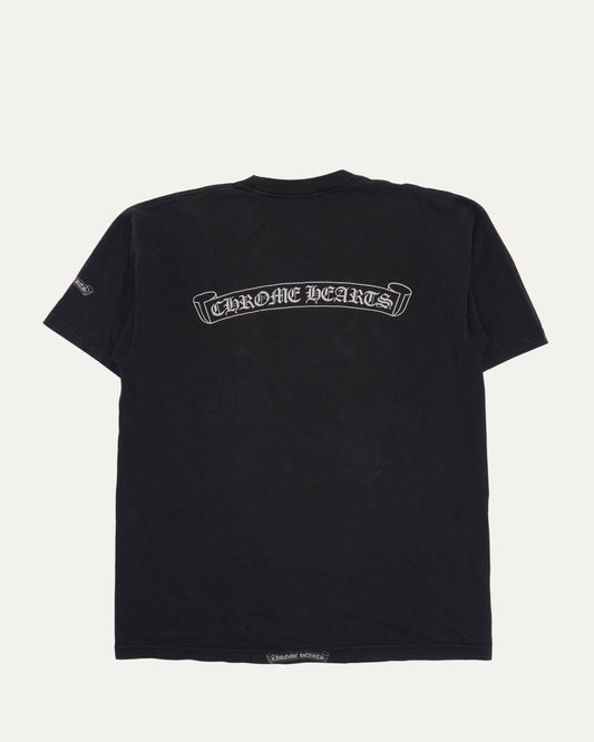 Vintage Neck Logo Dagger Pocket T-Shirt