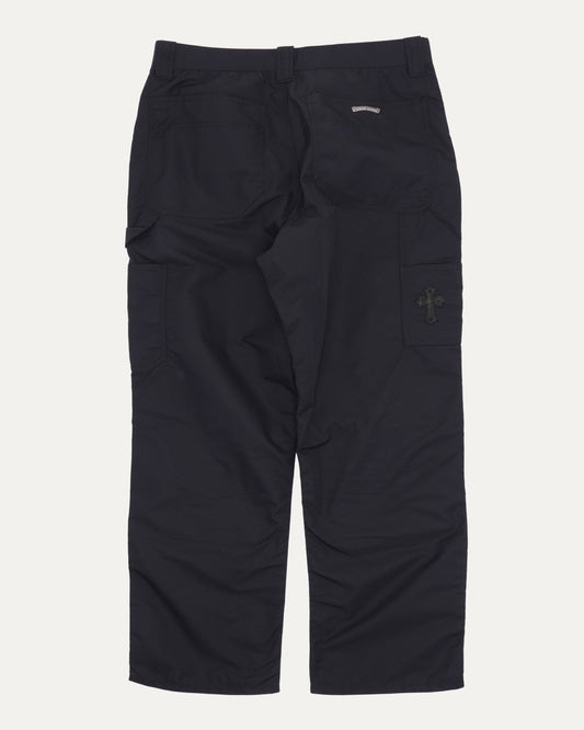 Nylon and Leather Double Knee Carpenter Pants