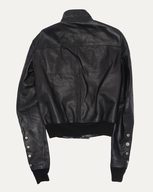 Egon Leather Bomber Jacket