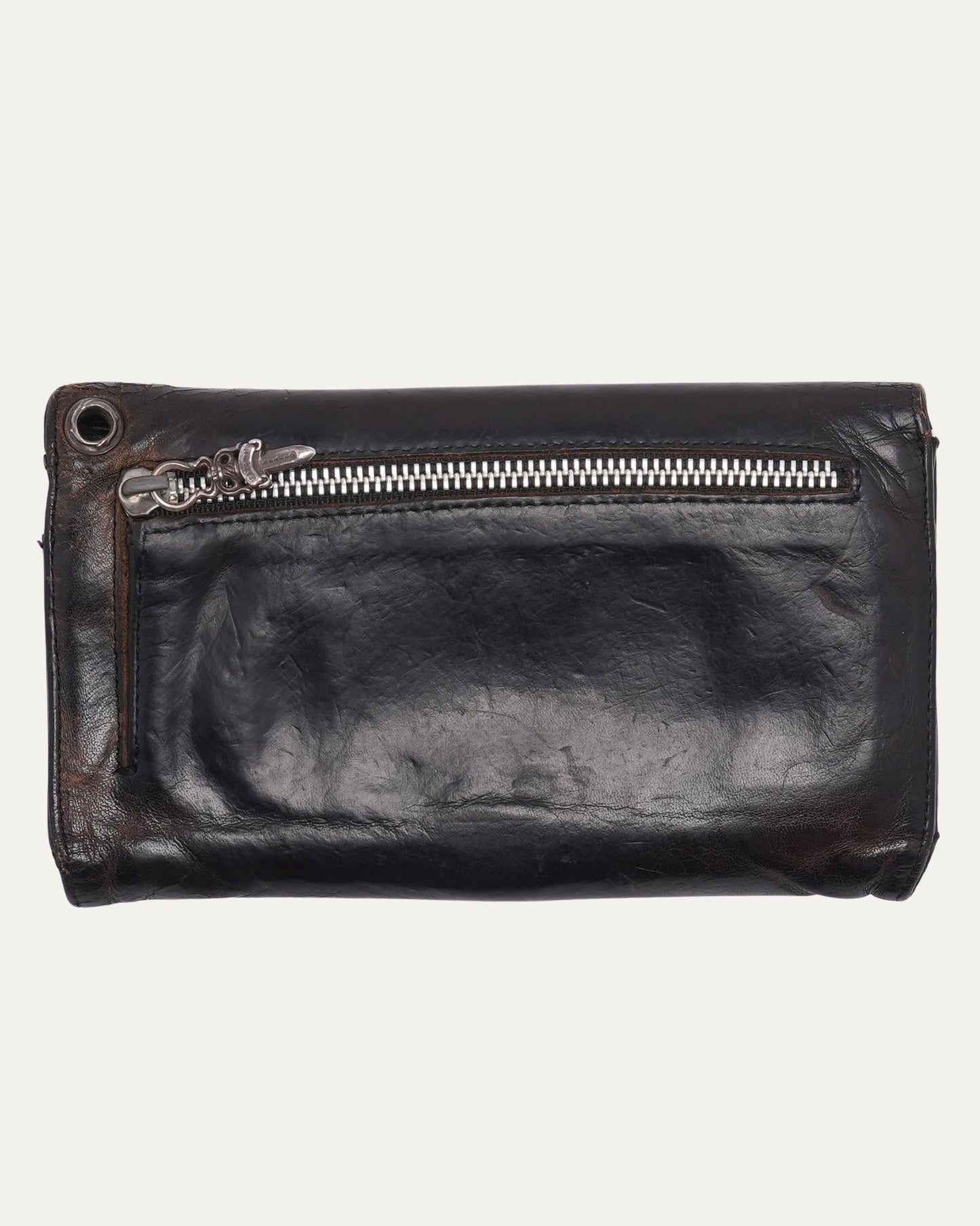 Camouflage Fleur Button Wallet