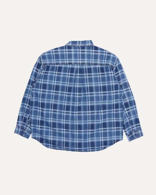 Plaid Denim Shirt