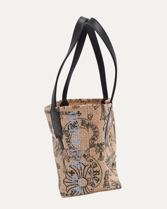 Small St. Barths Straw Beach Bag