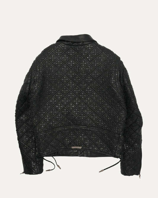 JJ Dean Mathematical Leather Jacket