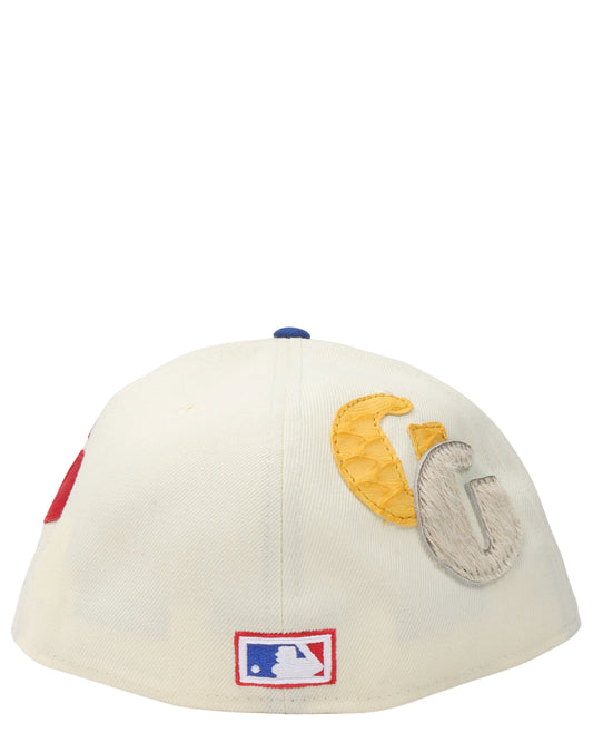 Chicago Cubs G Patch Fitted Hat