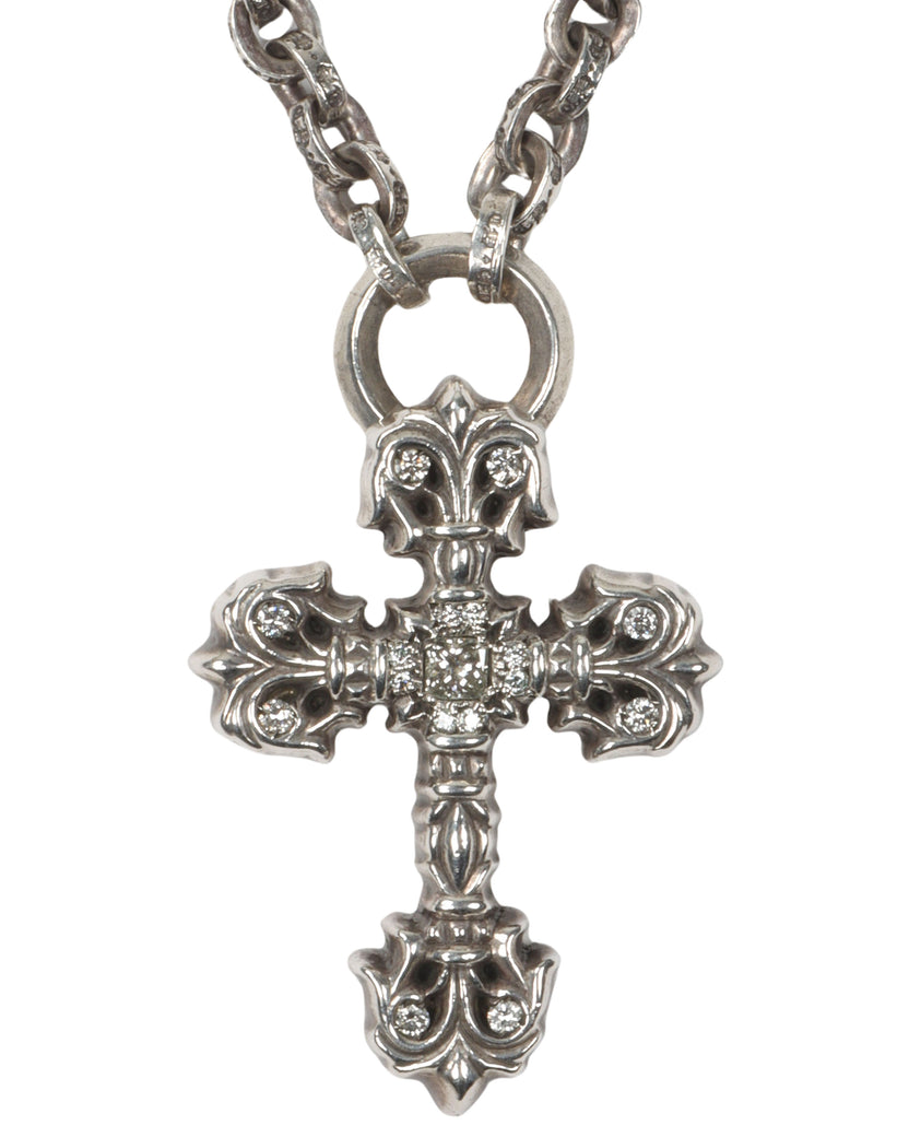Diamond Filigree Cross with Paper Chain