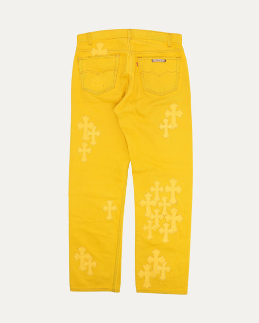 Levi's 501 Cross Patch Jeans