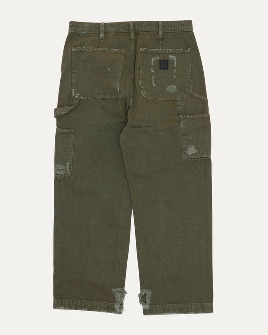 Distressed Paint Pants
